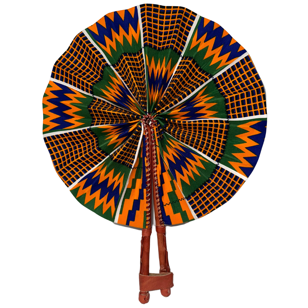 Vibrant Fabric Fan