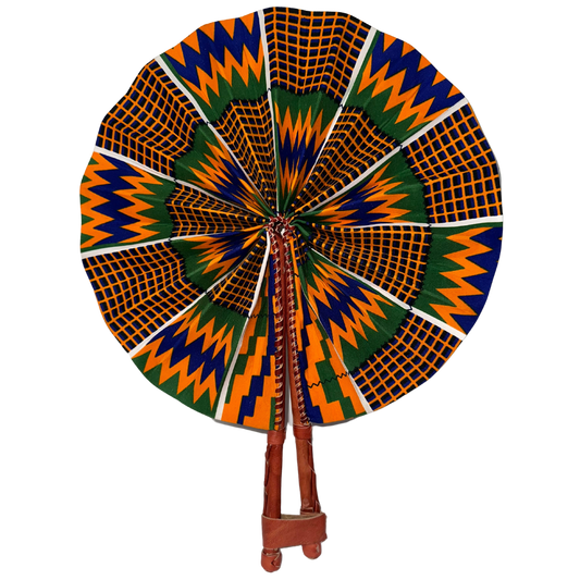 Vibrant Fabric Fan