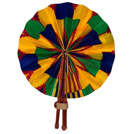 Vibrant Fabric Fan