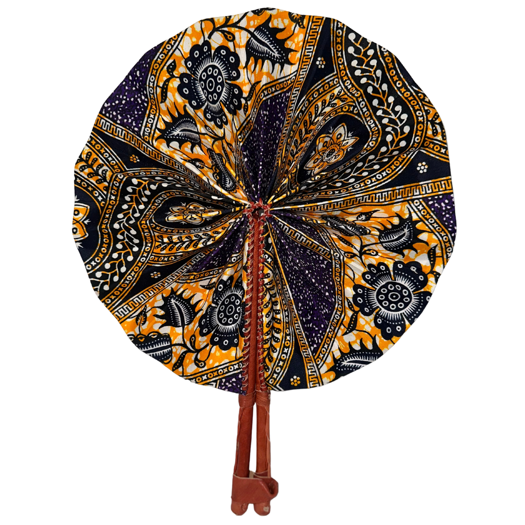 Vibrant Fabric Fan