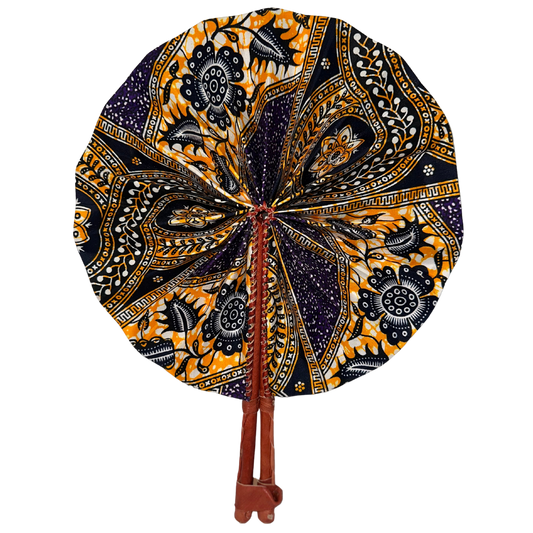 Vibrant Fabric Fan