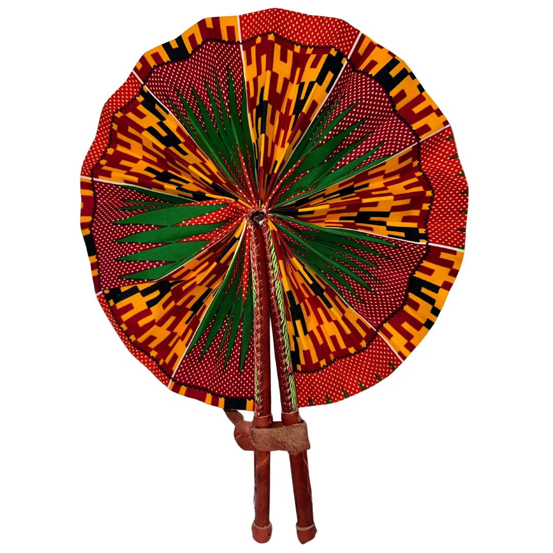 Vibrant Fabric Fan