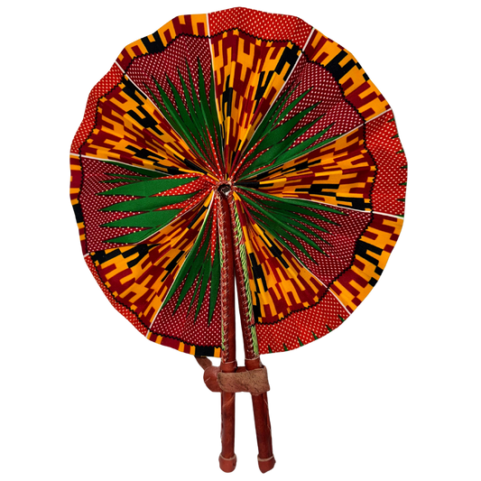 Vibrant Fabric Fan