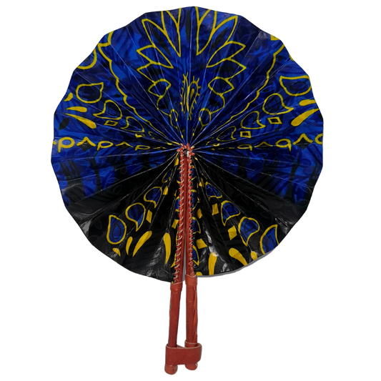 Vibrant Fabric Fan