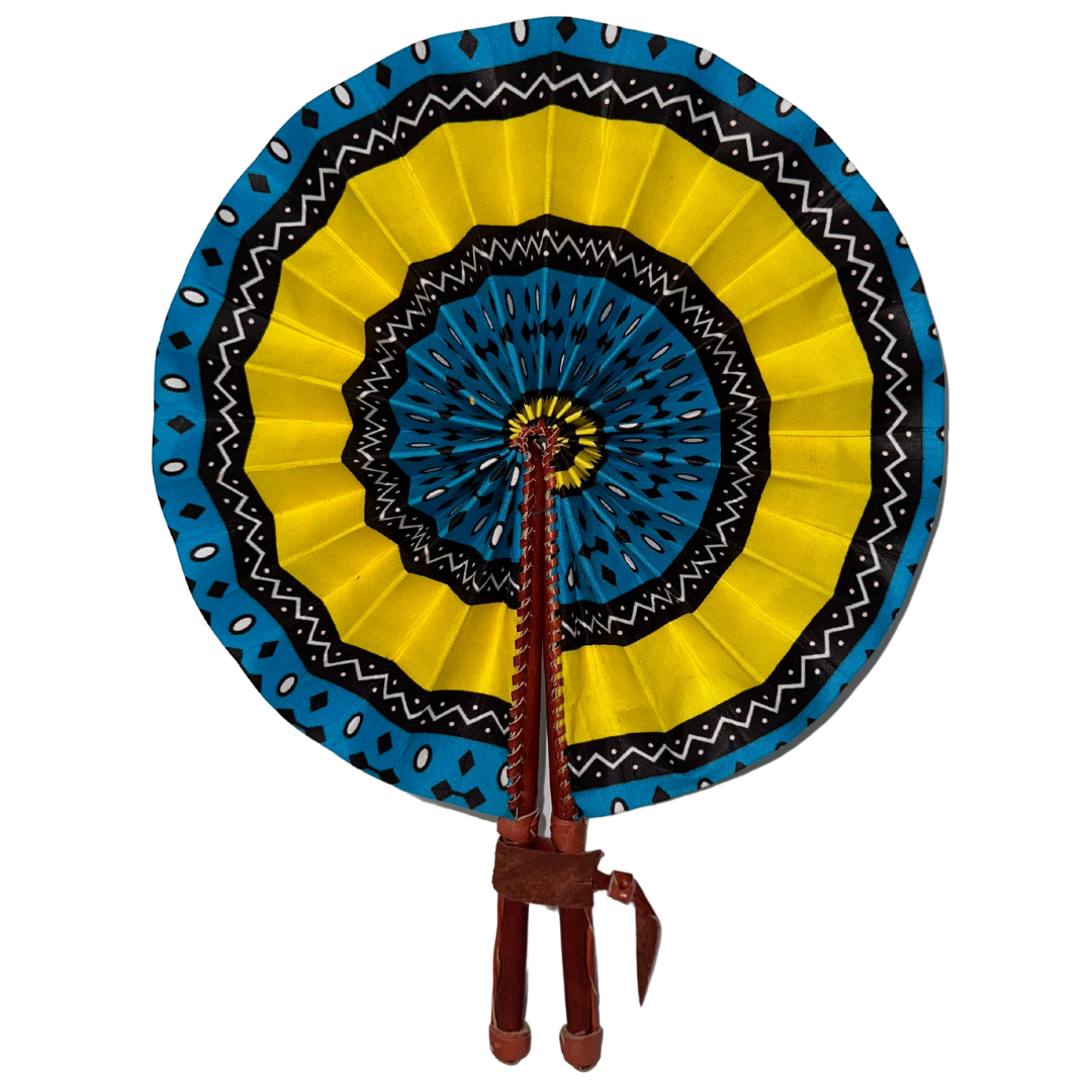 Vibrant Fabric Fan