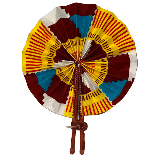 Vibrant Fabric Fan