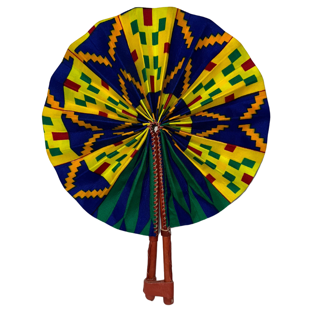 Vibrant Fabric Fan