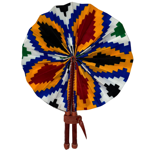 Vibrant Fabric Fan