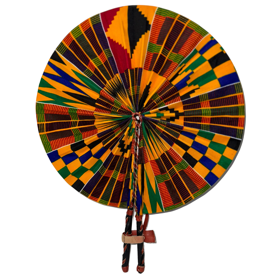 Vibrant Fabric Fan