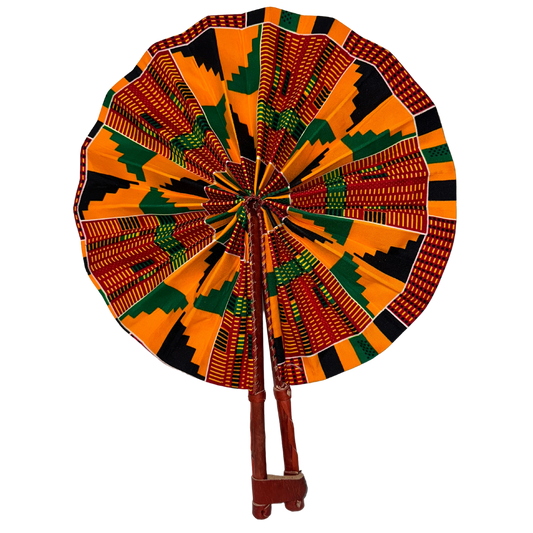 Vibrant Fabric Fan