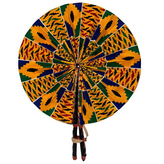 Vibrant Fabric Fan