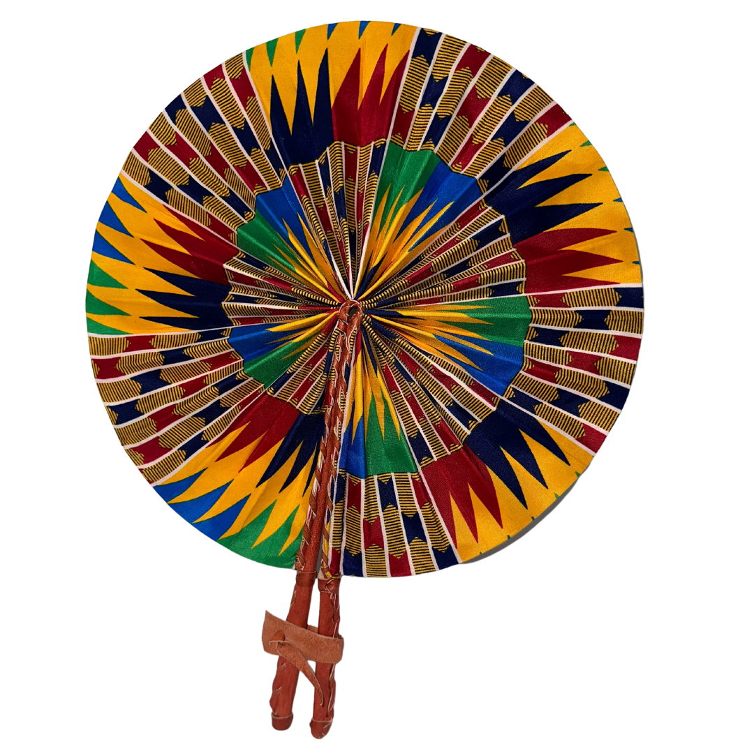 Vibrant Fabric Fan