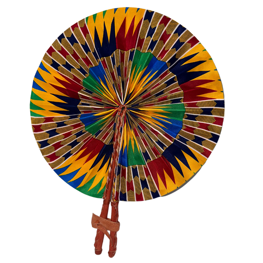 Vibrant Fabric Fan