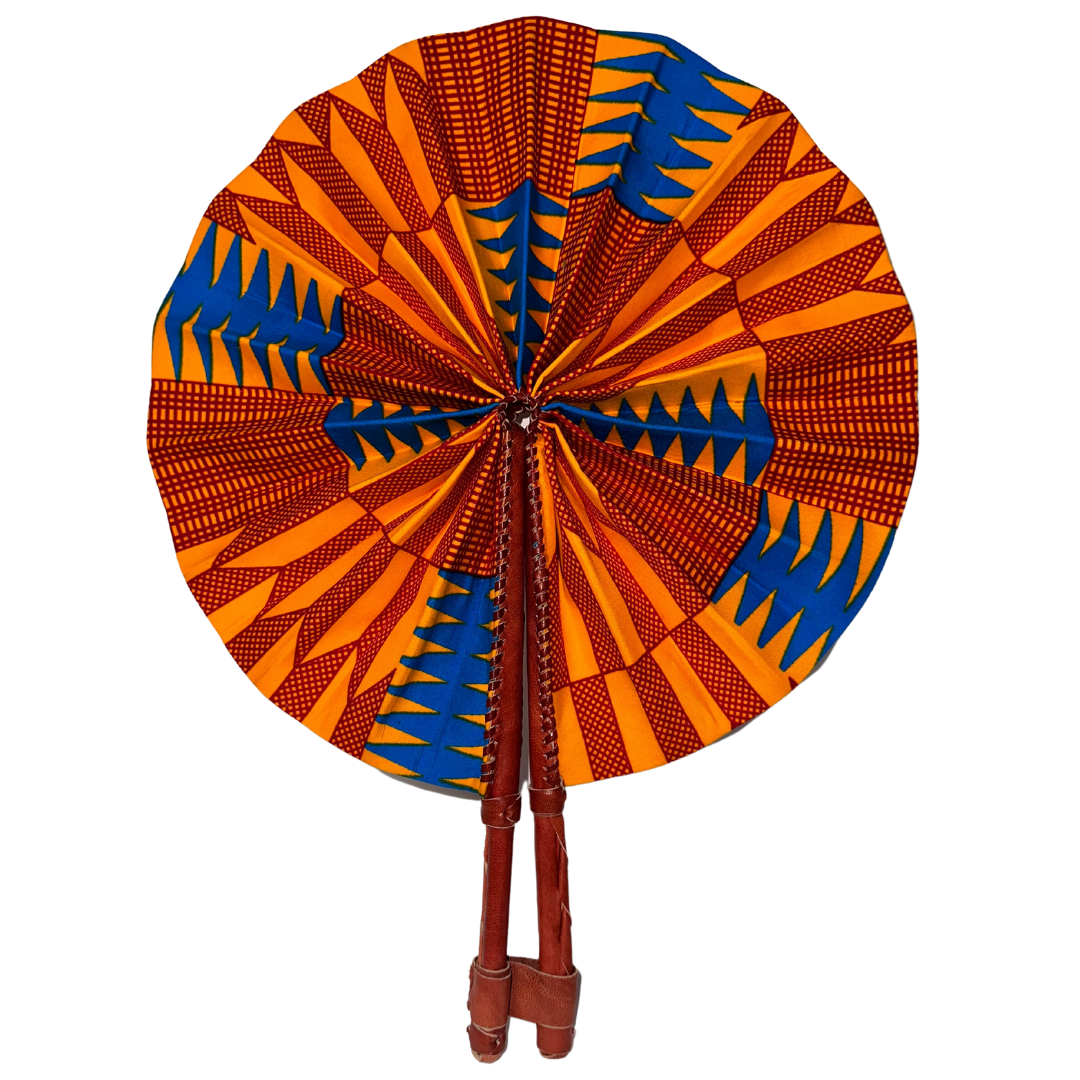 Vibrant Fabric Fan