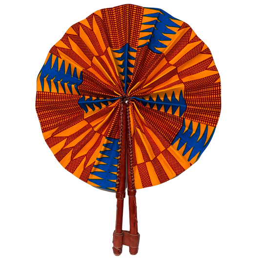 Vibrant Fabric Fan