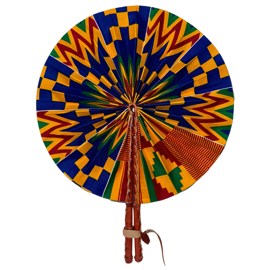 Vibrant Fabric Fan