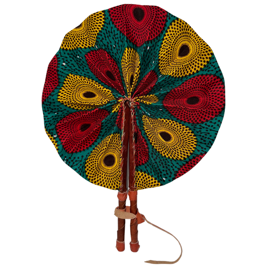 Vibrant Fabric Fan