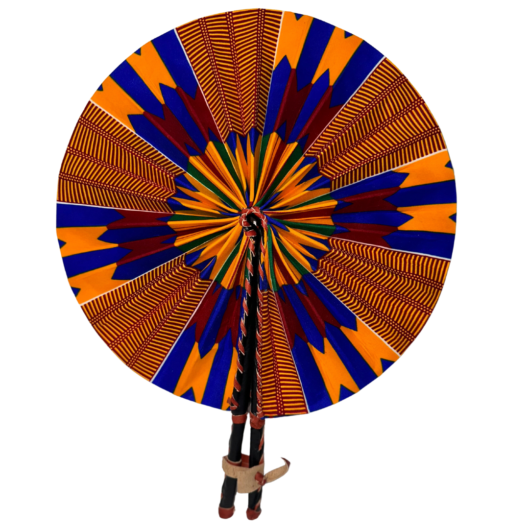 Vibrant Fabric Fan