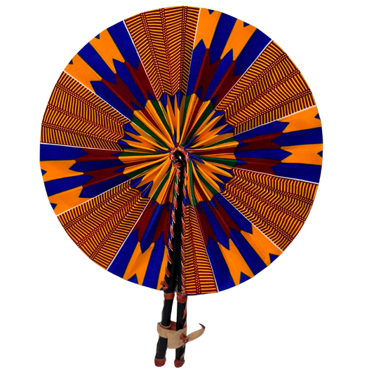 Vibrant Fabric Fan