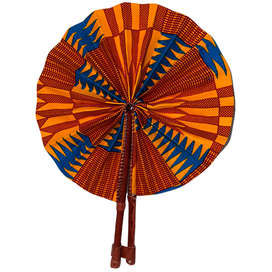 Vibrant Fabric Fan