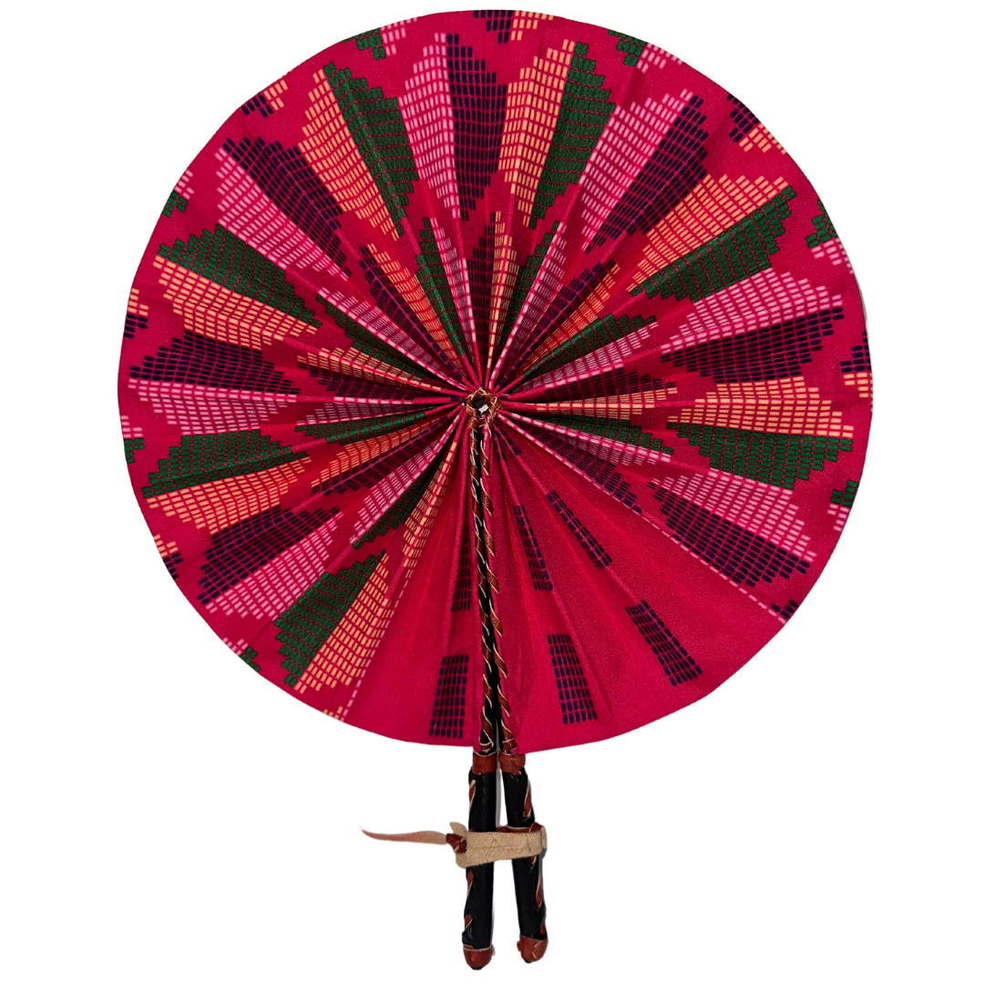 Vibrant Fabric Fan